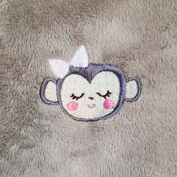 Carter's Baby Girl's 6 To 9 Months Full Body Jumpsuit Coat Fleece - Picture 7 of 9